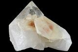 Large, Quartz Crystal With Hematite Inclusions - Brazil #121432-2
